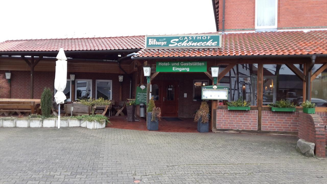 Landgasthof Schoenecke Wahrenholz Luaran gambar
